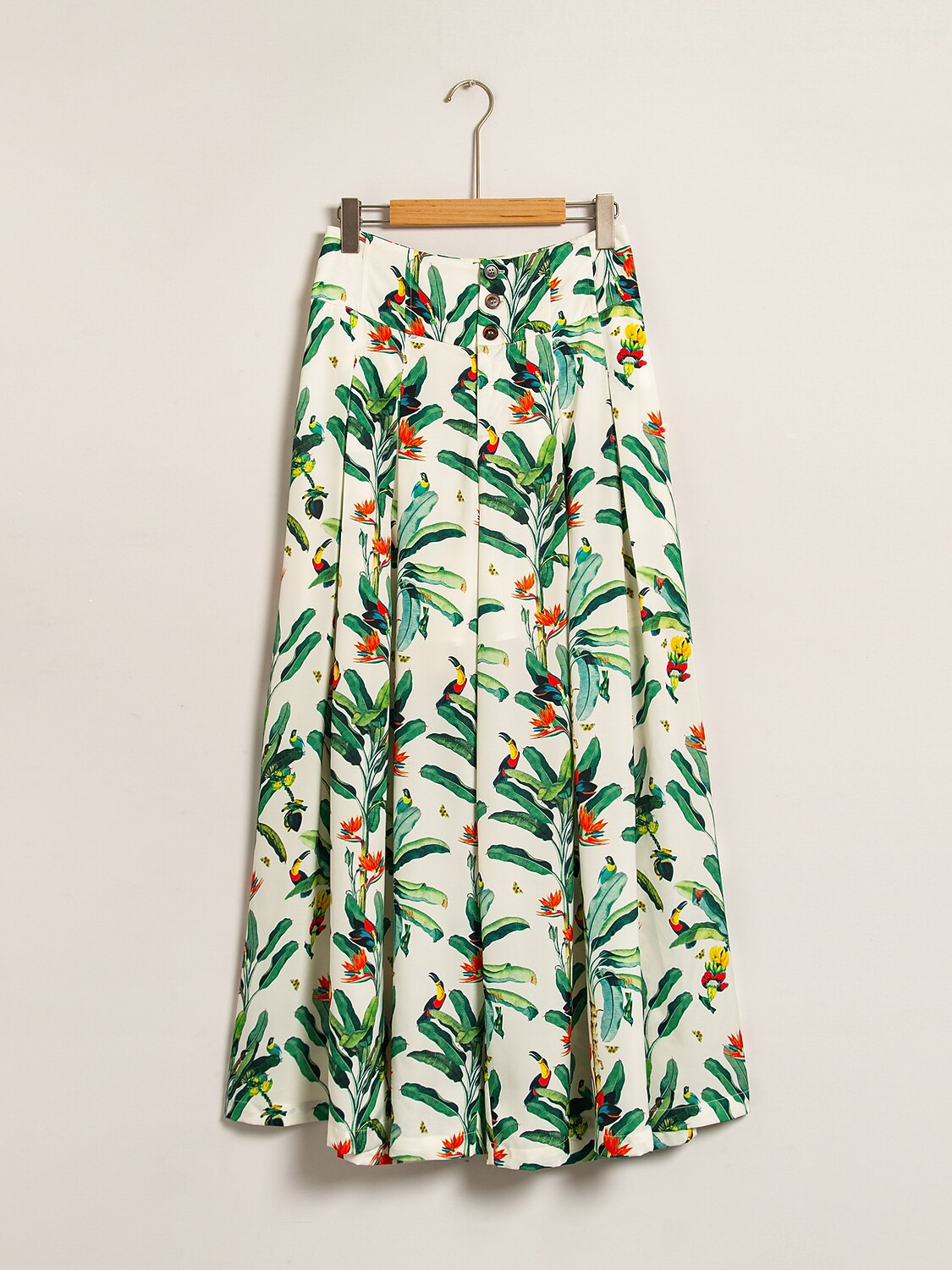 Satin Wide Leg Vacation Full Length Pants