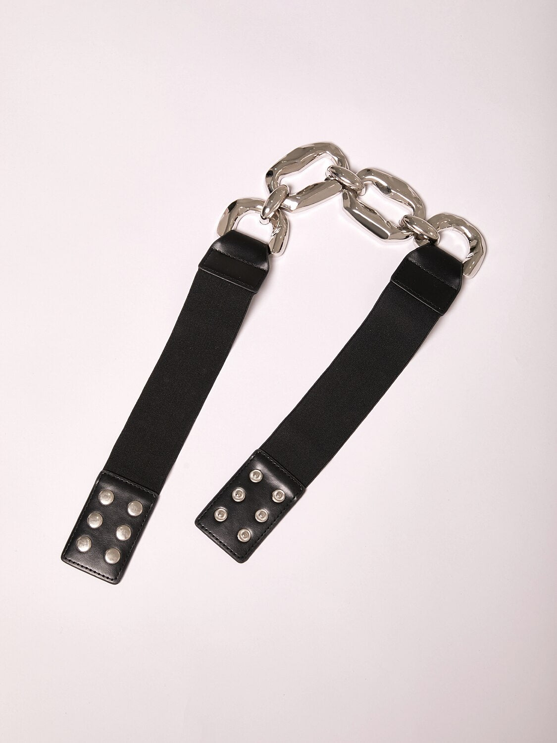 Glossy Alloy Black Belt