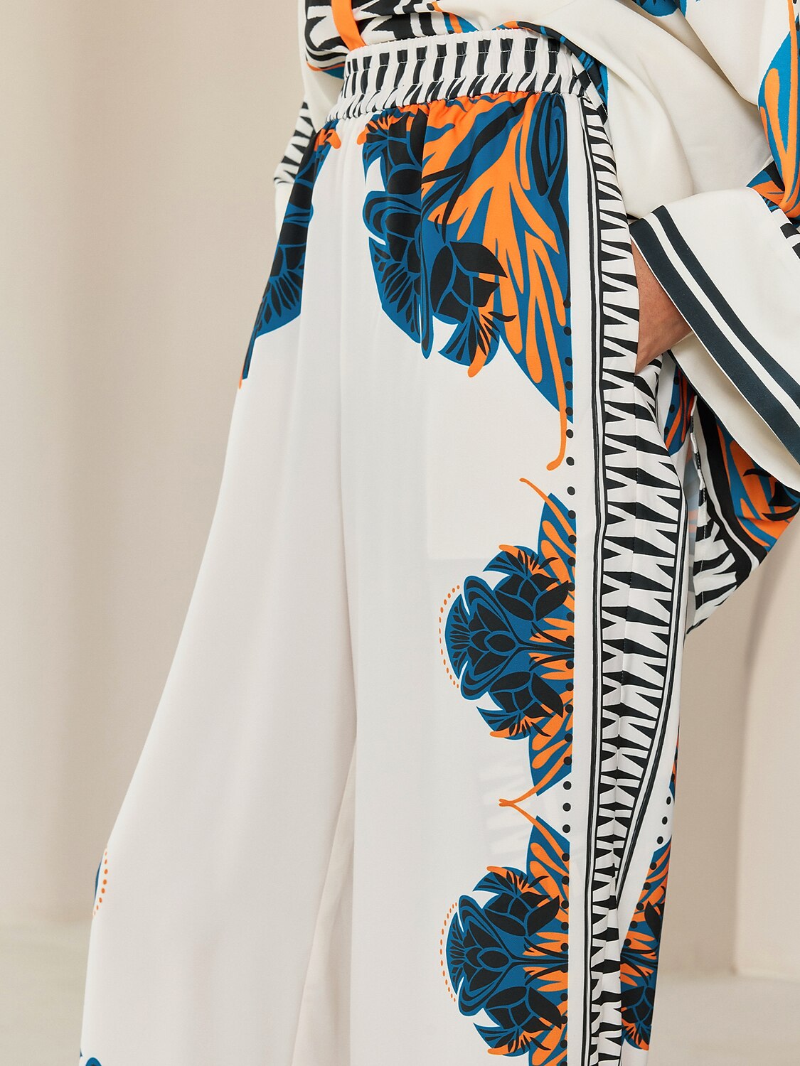 Satin Wide Leg Maxi Loose Bohemian Pants