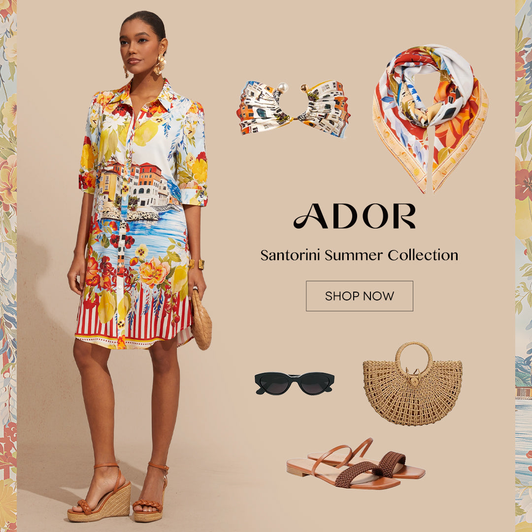 Summer Escape Silky Satin Shirt Dress