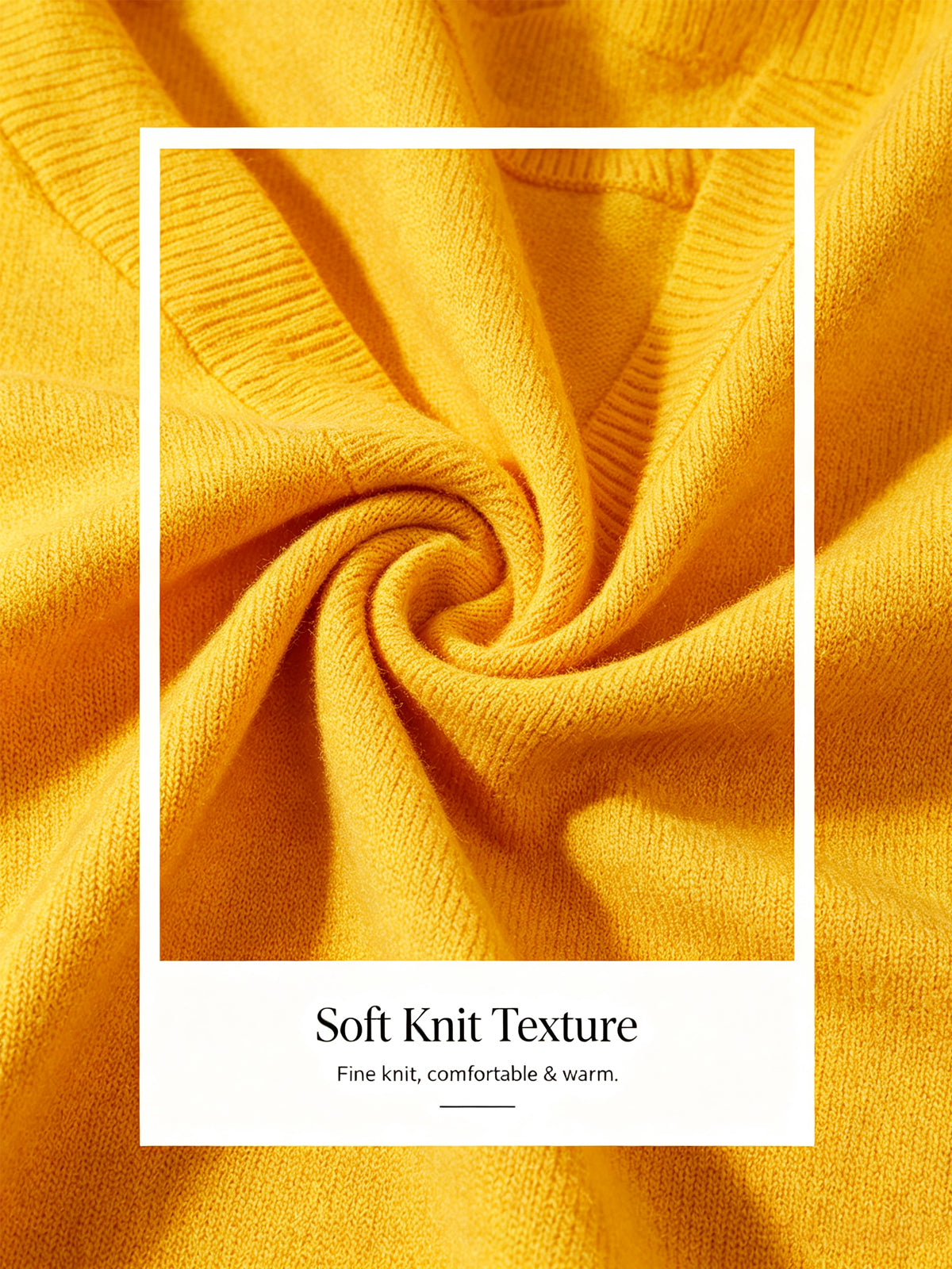 Wool Blend V-Neck Pullover Sweater