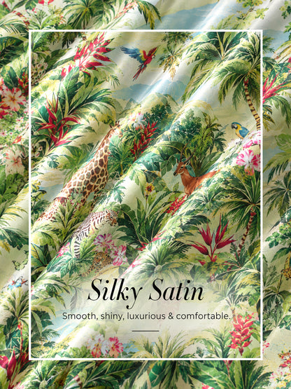 Olive Eden Silky Satin Sleeveless Halter Top