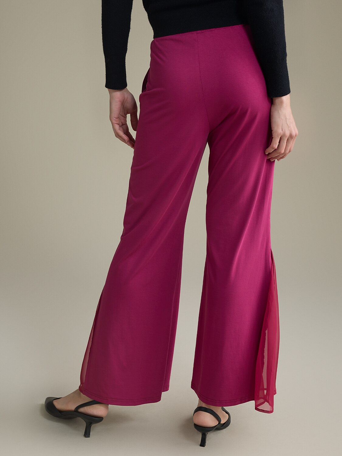 Elegant Full Length Bell Bottom Pants