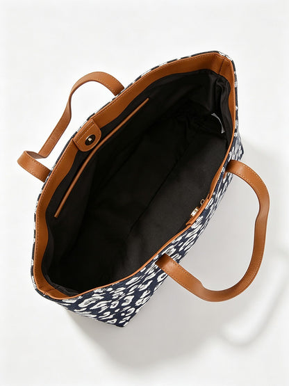 Women's Leopard Print Tote Bag