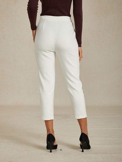 Vacation Fitted Stretch Cropped Pants