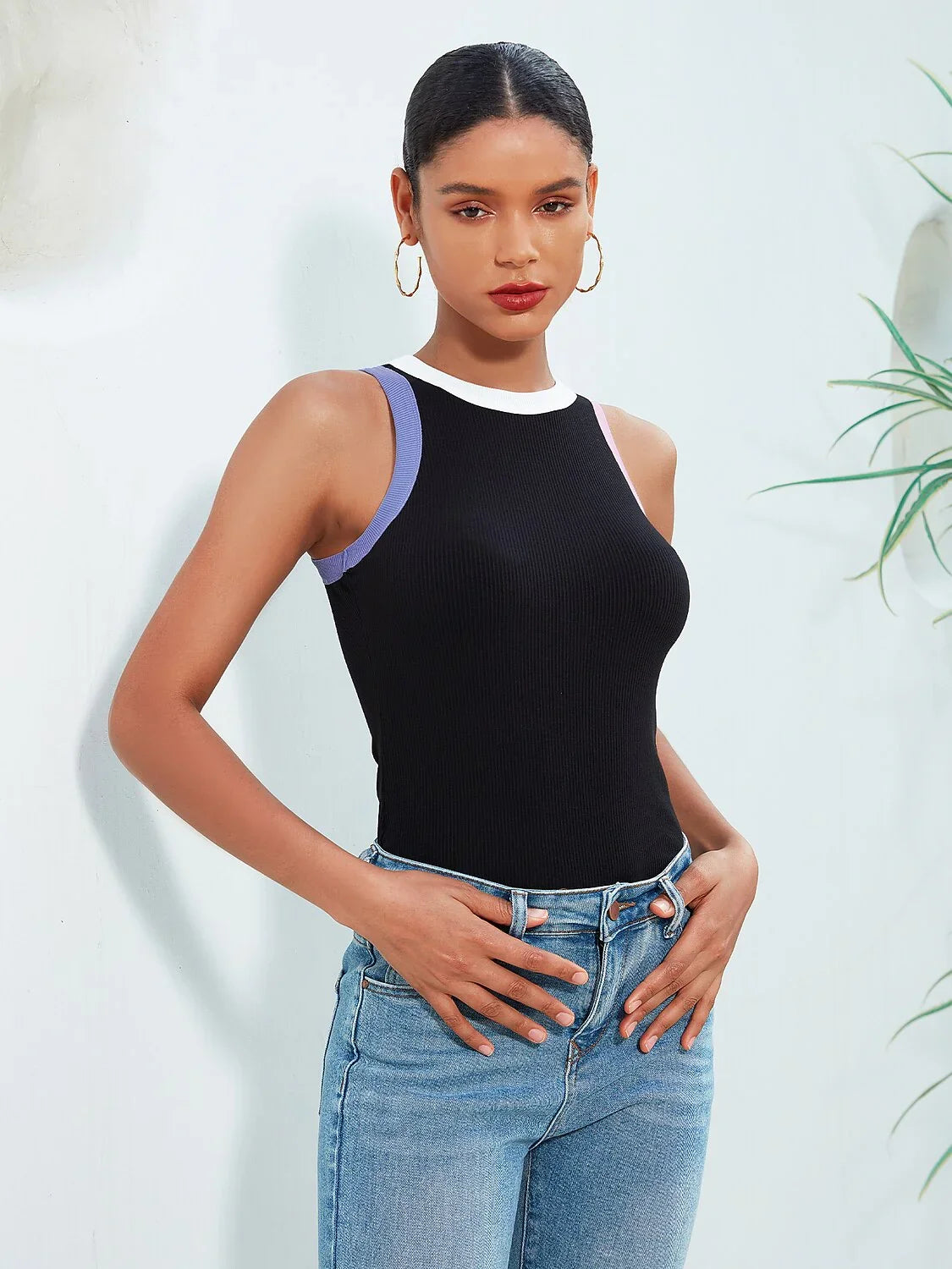 The Essential Series RippleSilk Rayon Tank