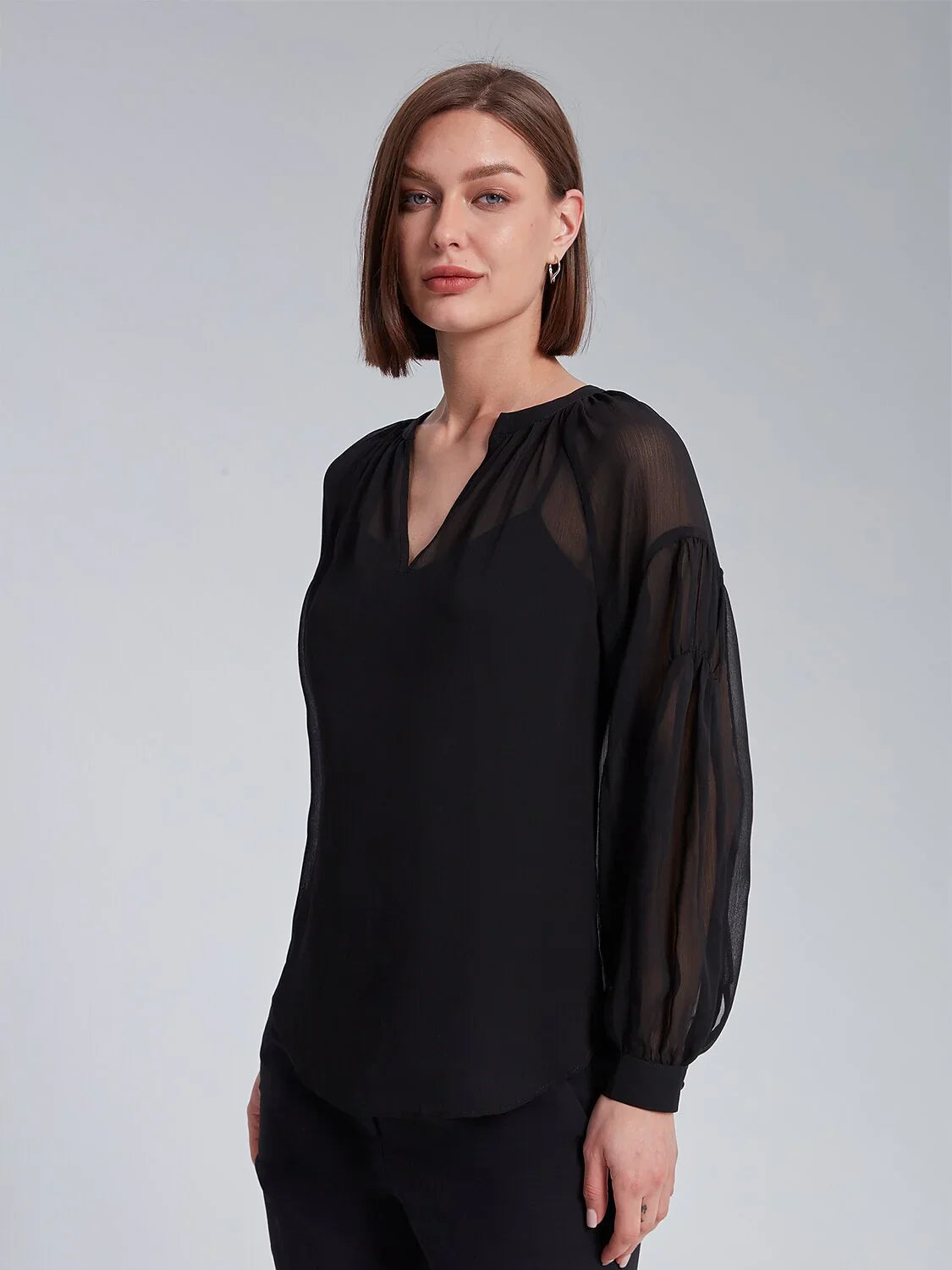 The Essential Series Chiffon Blouse