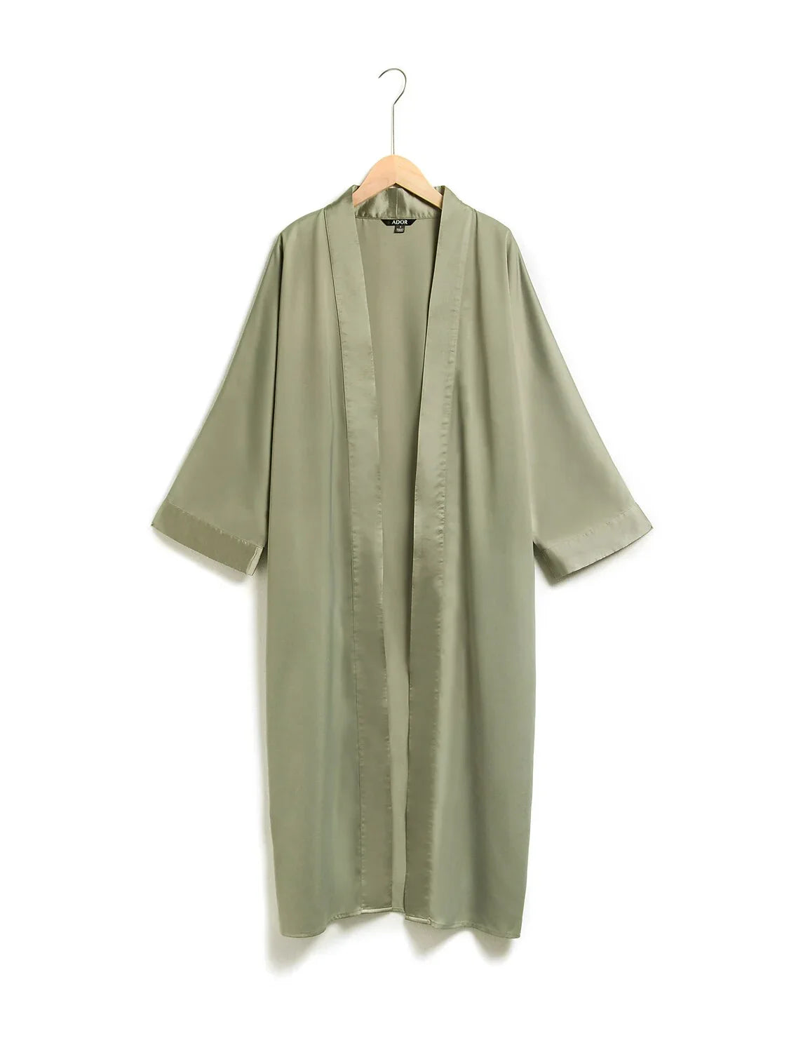 Essential Series Silky Satin Kimono Shirt