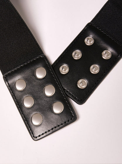 Glossy Alloy Black Belt