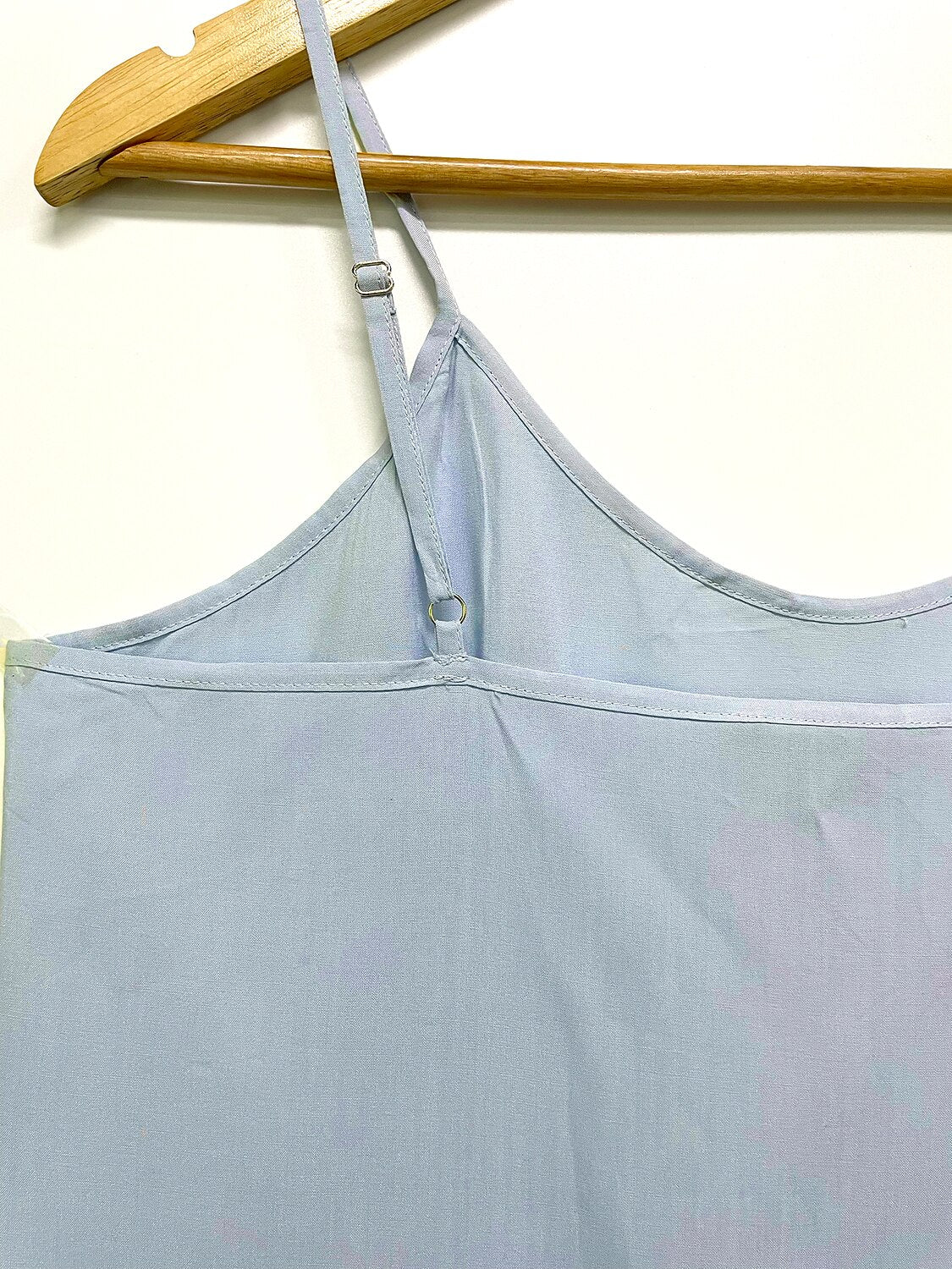 Viscose Adjustable Straps Cami Dress Vacation