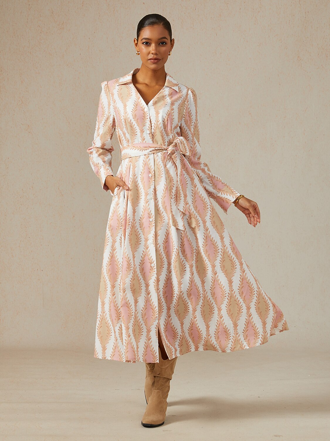 Sage Petal Rhythm Linen Look Maxi Dress