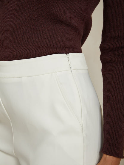 Vacation Fitted Stretch Cropped Pants