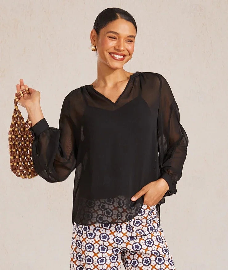 The Essential Series Chiffon Blouse