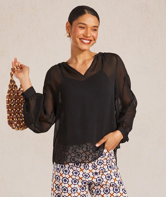 The Essential Series Chiffon Blouse