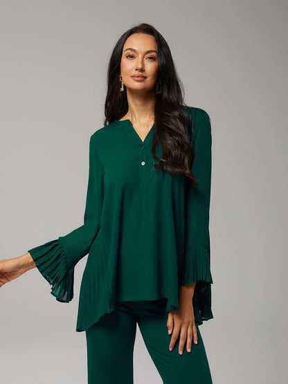 Stylish Comfortable Elegant Daily Work Tencel Top