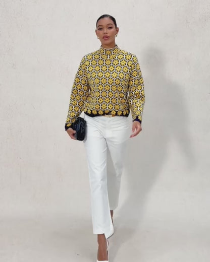 Morocco Funnel Neck Sweater