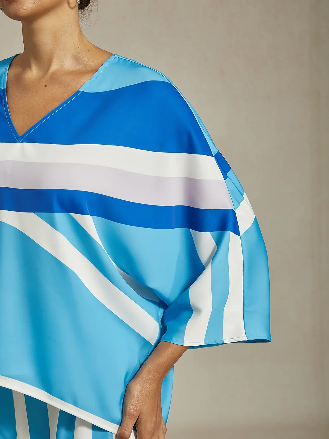 Vintage Jewelry Silky Satin Top