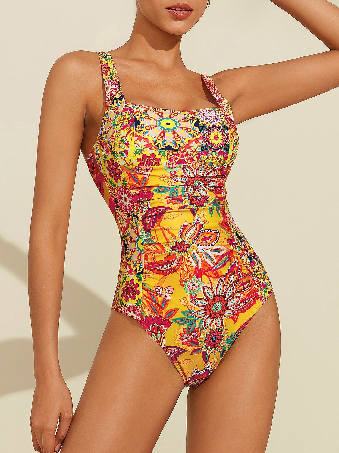 Jungle Wild Party Stretch One-Piece Swimsuit