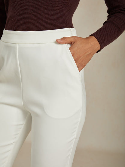 Vacation Fitted Stretch Cropped Pants