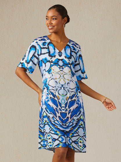 Land of Wonder Silky Satin Mini Dress