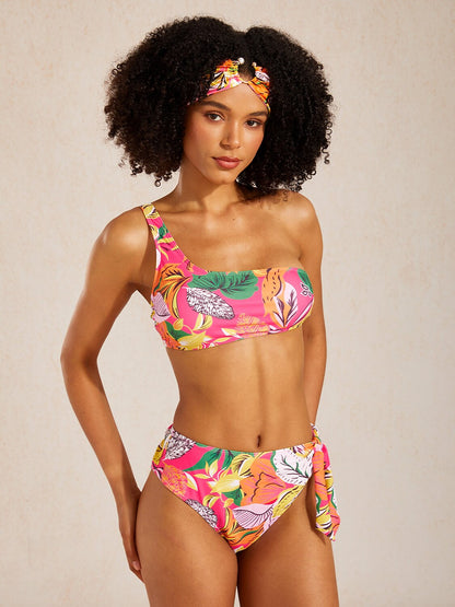 Wild Hibiscus Dream Stretchy Fabric  Swimsuit