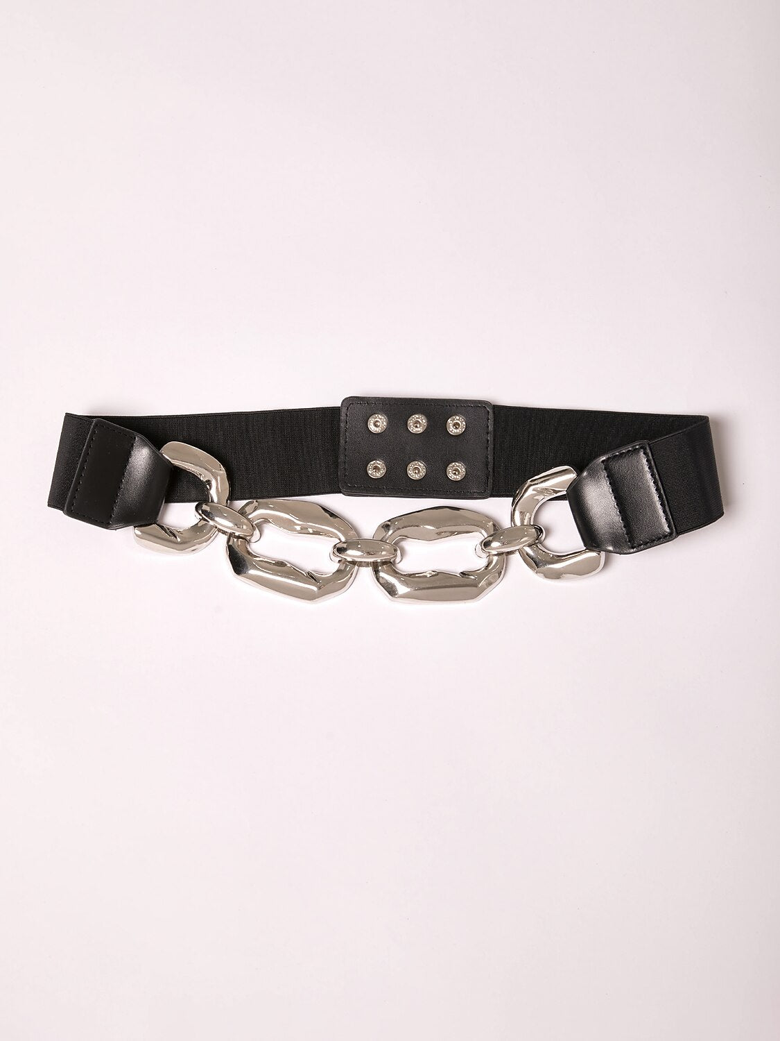 Glossy Alloy Black Belt