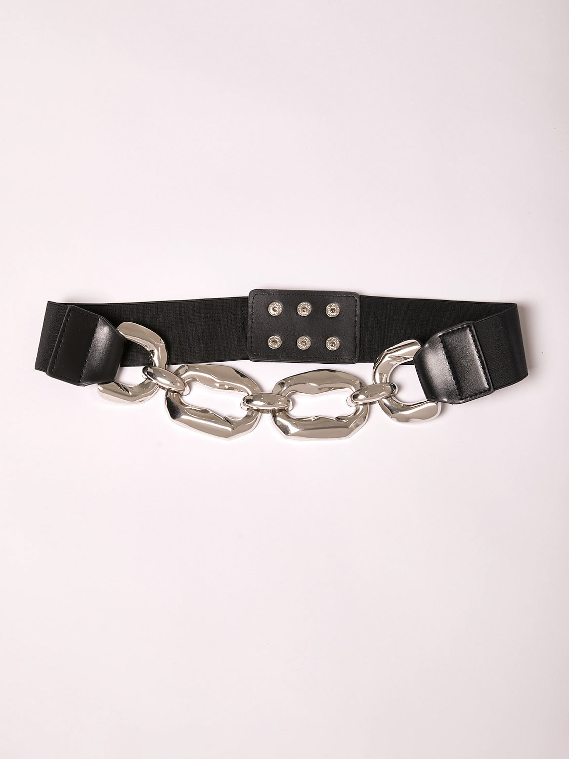 Glossy Alloy Black Belt