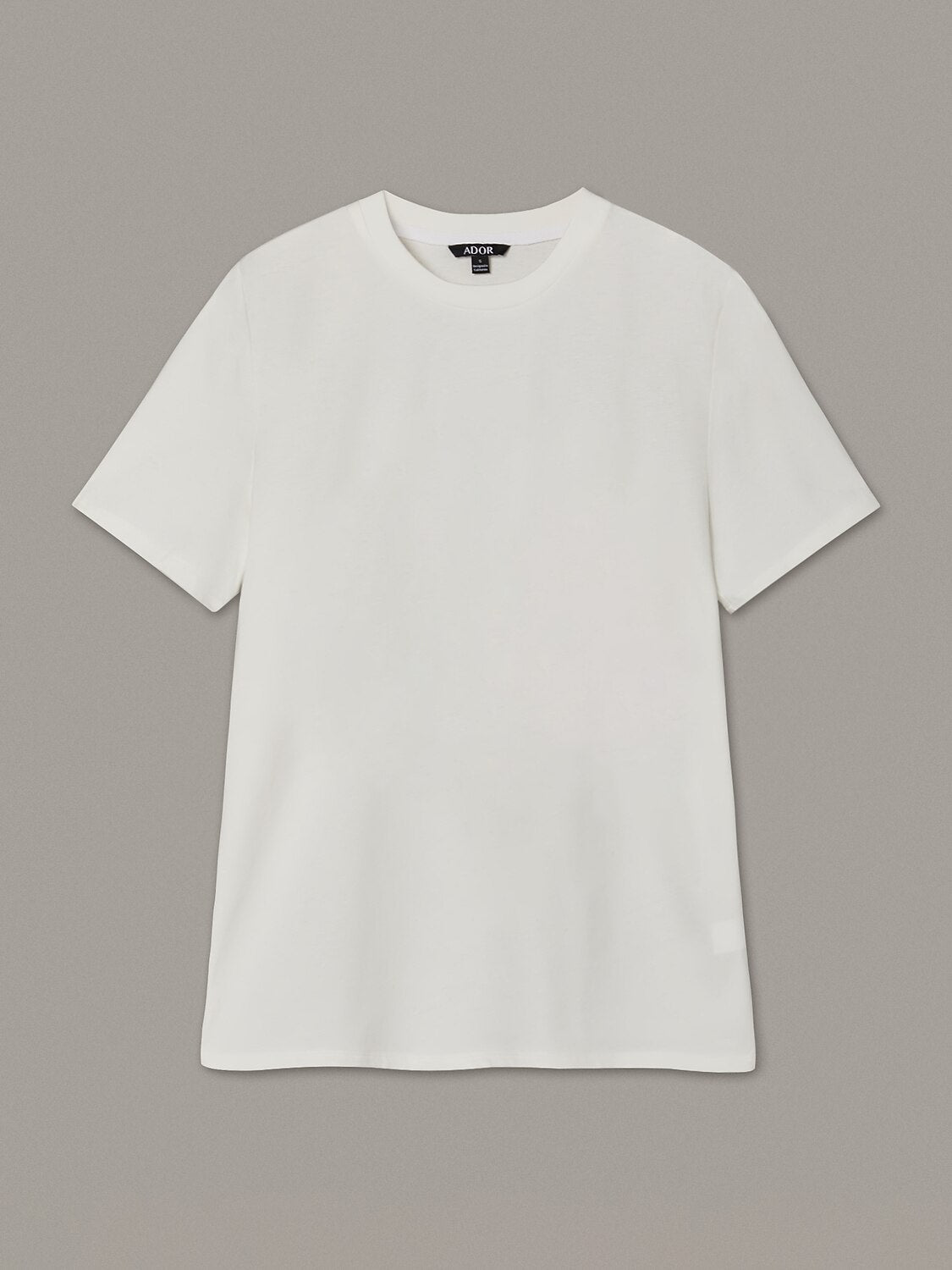 Casual Daily White Cotton T-shirt