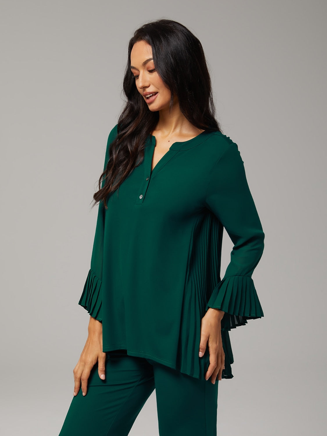 Stylish Comfortable Elegant Daily Work Tencel Top